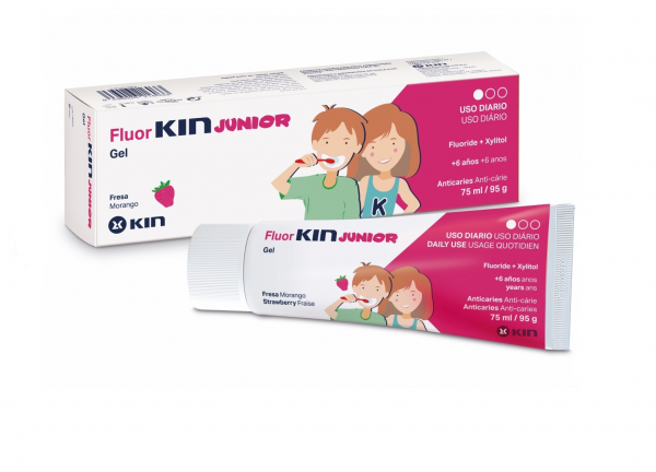 FLUOR KIN JUNIOR GEL  FRESA 75 ML